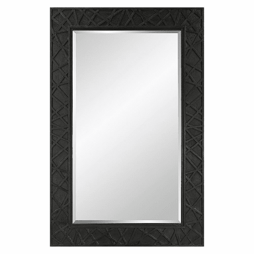 Uttermost Everest Mirror - Satin Black - 09803