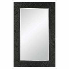 Uttermost Everest Mirror - Satin Black - 09803