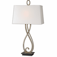Uttermost Ferndale Scroll Metal Lamp - 26341