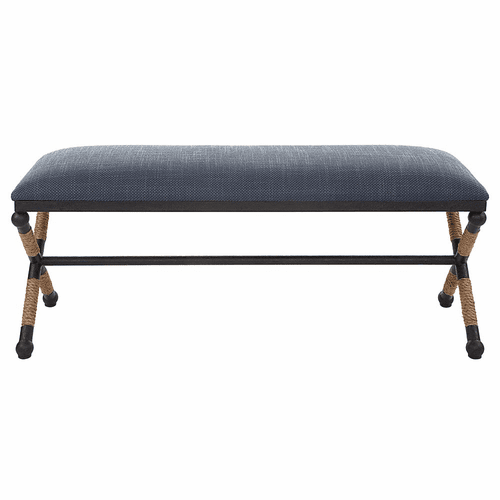 Uttermost Firth Bench - Navy - 23713