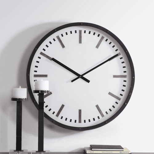 Uttermost Fleming Large Wall Clock - 06103