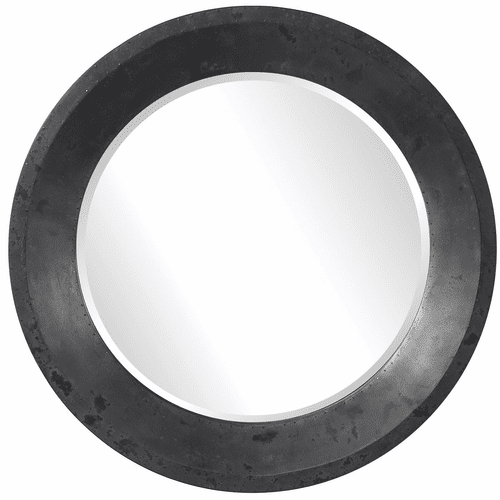 Uttermost Frazier Round Industrial Mirror - 09589