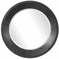 Uttermost Frazier Round Industrial Mirror - 09589