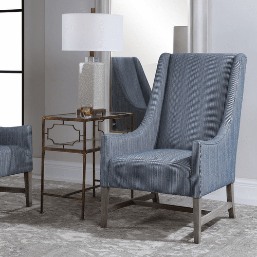 Uttermost Galiot Wingback Accent Chair - 23562