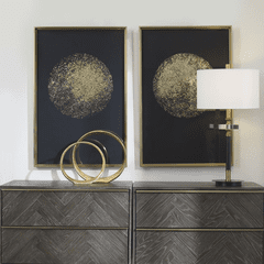 Uttermost Gold Rondure Framed Prints (Set Of 2) - 45098