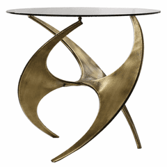 Uttermost Graciano Glass Accent Table - 24516 Uttermost Graciano Glass Accent Table - 24516