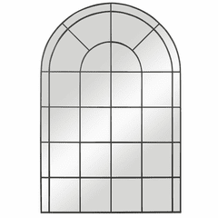 Uttermost Grantola Black Arch Iron Mirror - 09698