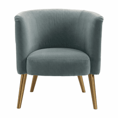 Uttermost Haider Gray Accent Chair - 23480