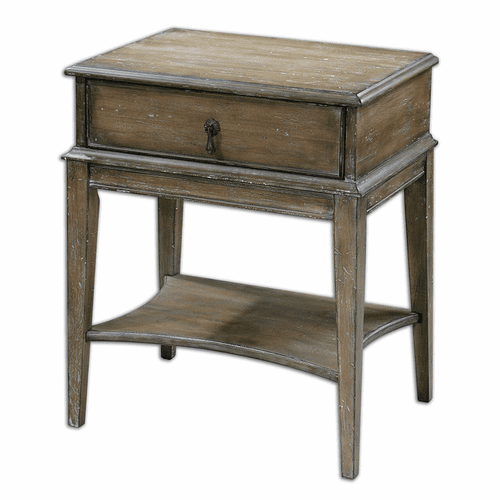 Uttermost Hanford Weathered Accent Table - 24312