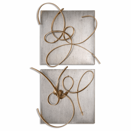 Uttermost Harmony Metal Wall Art Set Of 2 - 07071