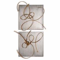 Uttermost Harmony Metal Wall Art Set Of 2 - 07071