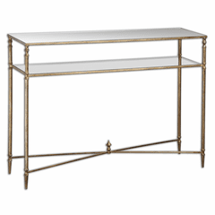Uttermost Henzler Mirrored Glass Console Table - 24278