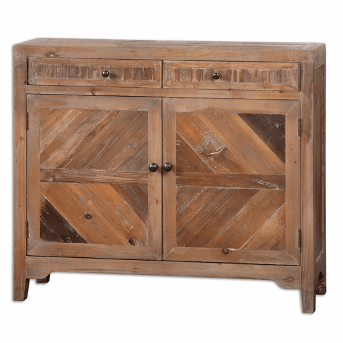 Uttermost Hesperos Reclaimed Wood Console Cabinet - 24415