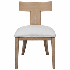 Uttermost Idris Armless Chair Natural - 23595