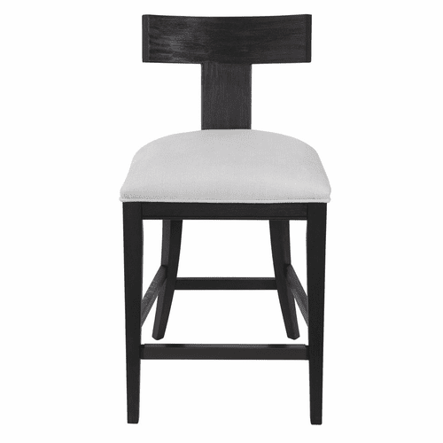 Uttermost Idris Modern Wood Counter Stool - 23664