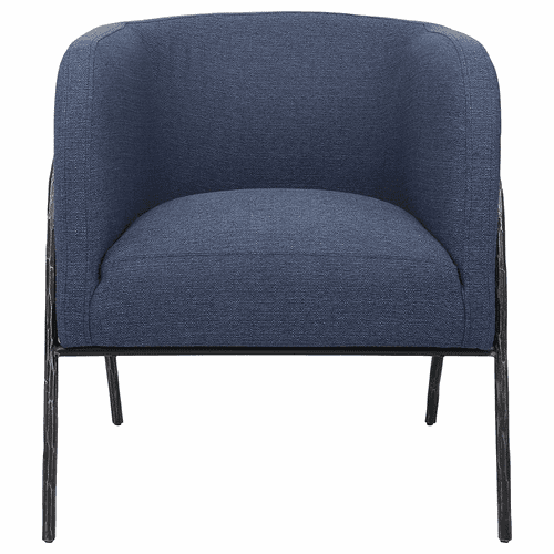 Uttermost Jacobsen Denim Barrel Chair - 23683