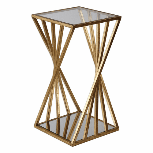 Uttermost Janina Gold Dimensional Accent Table - 24723