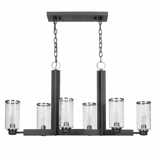 Uttermost Jarsdel 6 Light Industrial Island Light - 21333