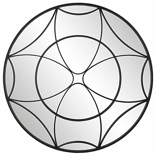 Uttermost Jocasta Mirrored Circular Wall Decor - 04307