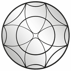 Uttermost Jocasta Mirrored Circular Wall Decor - 04307