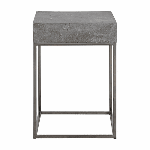 Uttermost Jude Concrete Accent Table - 24735