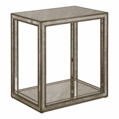Uttermost Julie Mirrored End Table - 24858 Uttermost Julie Mirrored End Table - 24858