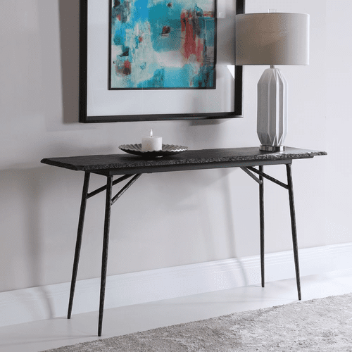 Uttermost Kaduna Console Table - Slate  - 24953