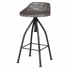 Uttermost Kairu Wooden Bar Stool - 25726