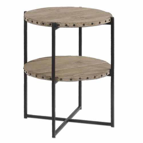 Uttermost Kamau Round Accent Table - 24532