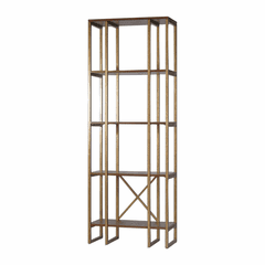 Uttermost Karishma Antique Gold Etagere - 25347 Uttermost Karishma Antique Gold Etagere - 25347