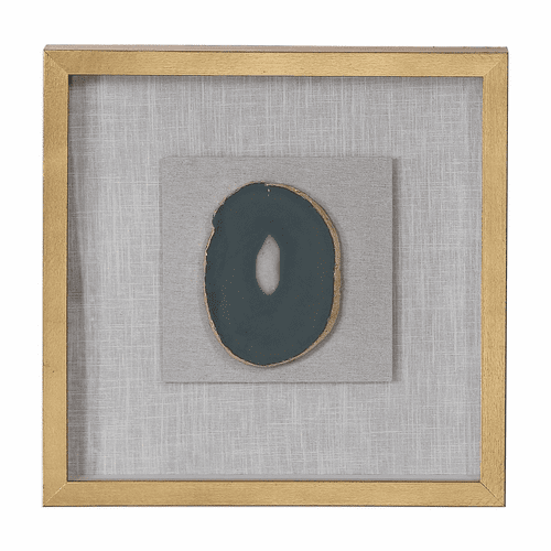 Uttermost Keeva Agate Stone Shadow Box - 04187