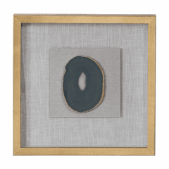 Uttermost Keeva Agate Stone Shadow Box - 04187