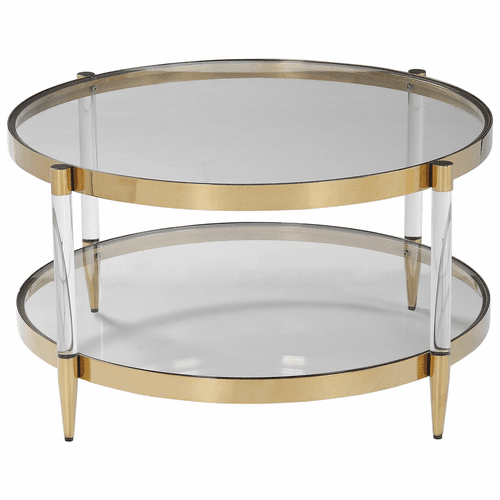 Uttermost Kellen Glass Coffee Table - 24895