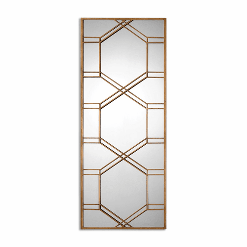 Uttermost Kennis Gold Leaf Leaner Mirror - 13922