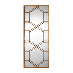 Uttermost Kennis Gold Leaf Leaner Mirror - 13922