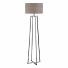 Uttermost Keokee Polished Nickel Floor Lamp - 28111