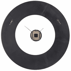 Uttermost Kerensa Wooden Wall Clock - 06102