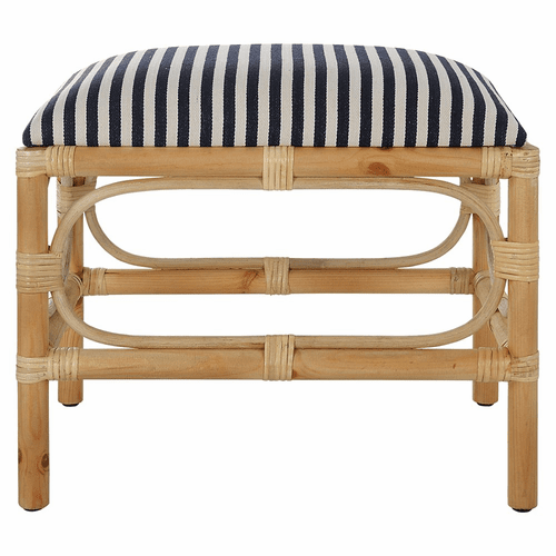 Uttermost Laguna Small Striped Bench - 23666