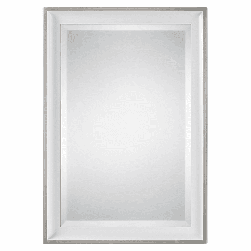 Uttermost Lahvahn White Silver Mirror - 09081