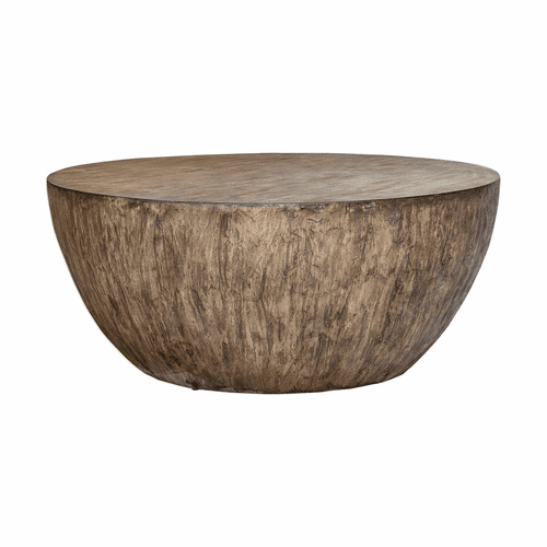 Uttermost Lark Round Wood Coffee Table - 25433