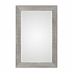 Uttermost Leiston Metallic Silver Mirror - 09370