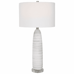 Uttermost Levadia Matte White Table Lamp - 30004-1