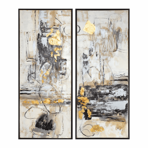 Uttermost Life Scenes Abstract Art Set Of 2 - 51302