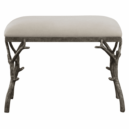 Uttermost Lismore Small Fabric Bench - 23544