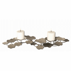 Uttermost Lying Lotus Metal Candleholders - 17079