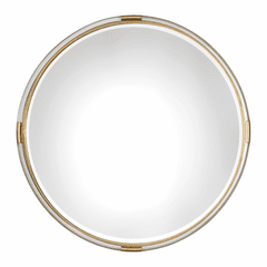 Uttermost Mackai Round Gold Mirror - 09333