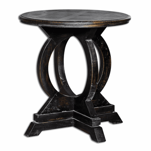Uttermost Maiva Black Accent Table - 25630