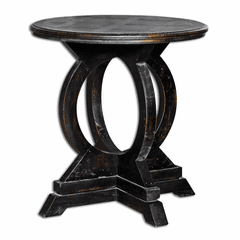 Uttermost Maiva Black Accent Table - 25630