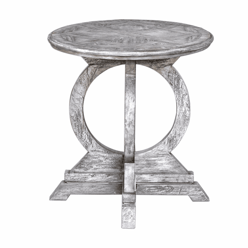 Uttermost Maiva White Accent Table - 25426