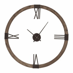 Uttermost Marcelo Modern Wall Clock - 06454 Uttermost Marcelo Modern Wall Clock - 06454